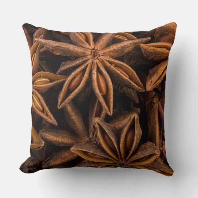 Almofada Padrão de Anise Stars (Frente)