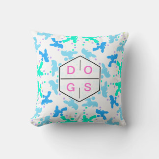 Almofada Padrão de Cachorro Poodle