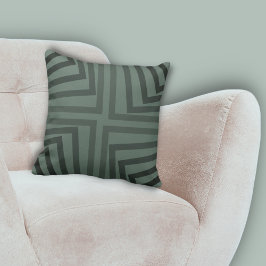 Almofada Padrão de Canto Angular Aninhado Elegante