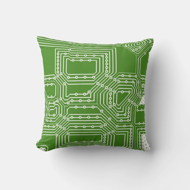 Almofada Padrão de conselho do computador (Frente)
