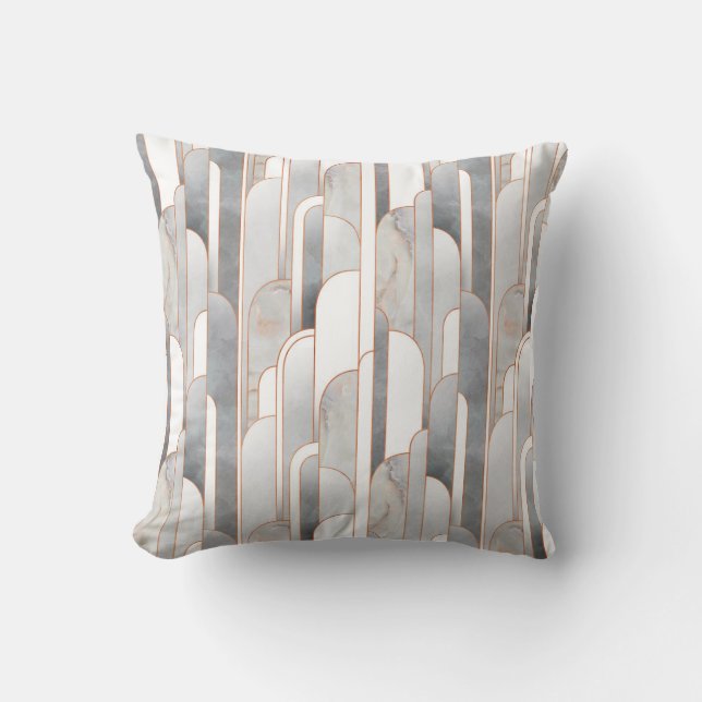 Almofada Padrão de deco de abstrato sem costura com textura (Frente)