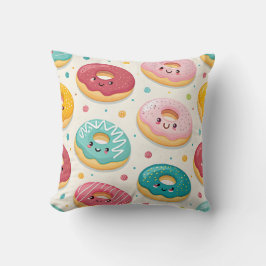 Almofada Padrão de Donuts