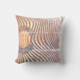 Almofada Padrão de Estampa de Zebra Shibori