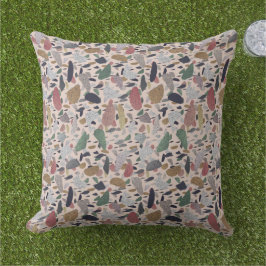 Almofada Padrão de estilo artístico moderno abstrato