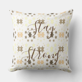 Almofada Padrão de estrela mantenha-se forte Travesseiro
