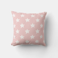 Padrão de Estrela Rosa e Branco