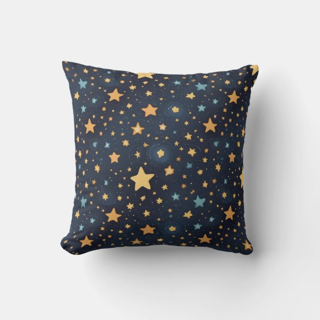 Almofada Padrão de estrelas (Frente)