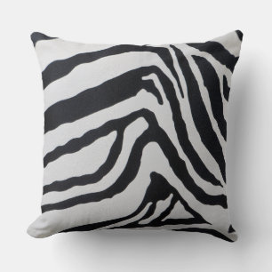 Almofada Padrão de faixa de zebra
