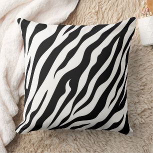 Almofada Padrão de faixa de zebra