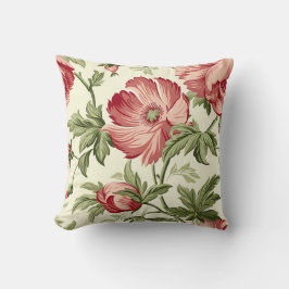 Almofada Padrão de Flor de rosas