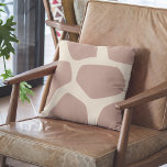 Almofada Padrão de girafa moderna<br><div class="desc">O padrão moderno da girafa, para uma selva moderna, inspirou decoração.</div>