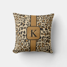 Padrão de Impressão Animal Personalizado Leopardo