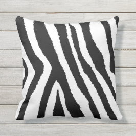 Almofada Padrão de Impressão de Animais de Trendy Zebra Sem