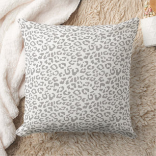 Almofada Padrão de Impressão de Cinzas de Leopardo Modern
