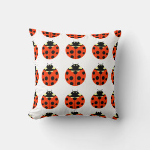 Almofada padrão de ladybug