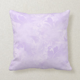 Almofada Padrão de Lavanda de Abstrato roxo de