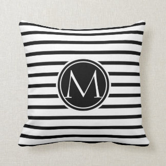 Almofada Padrão de listras finas