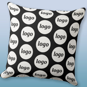 Almofada Padrão de logotipo simples promocional de negócios