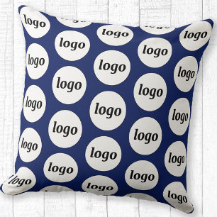 Almofada Padrão de logotipo simples Promocional para empres