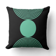 Padrão de Miçangas Circulares de Turquesa Minimali