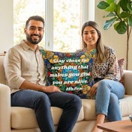 Almofada Padrão de Mosaico de Vidro Corado Personalizado Pr