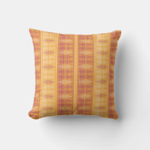 Padrão de Op Art Geométrico Laranja e Magenta — Re