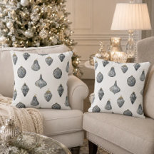 Padrão de Ornamento de Natal em Vidro Mercury Vint