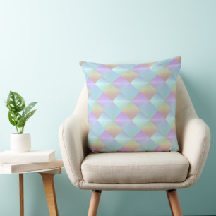 Almofada Padrão de Pastel Squares