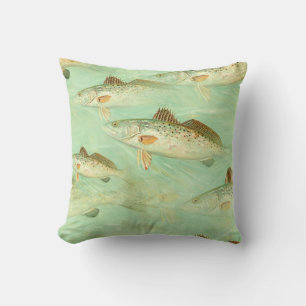 Almofada Padrão De Peixe De Baixo
