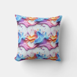 Almofada Padrão de pintura giratória