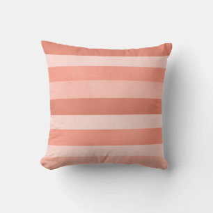 Almofada Padrão de Stripes texturizadas cor-de-rosa