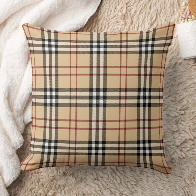 Almofada Padrão de Tartan Escocês     (Cobertor)