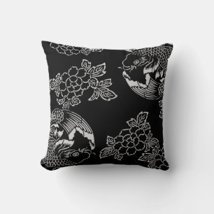 Almofada Padrão de tatuagem de carpa japonesa