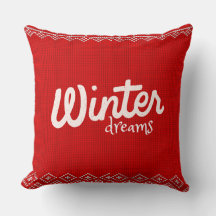 Padrão de Tricô Sonhos de Inverno – Férias Vermelh