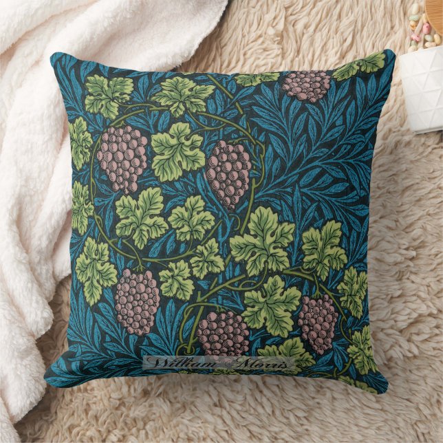 Almofada Padrão de Videira - William Morris (Cobertor)