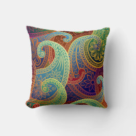 Almofada Padrão do Eterno Bohemian Paisley