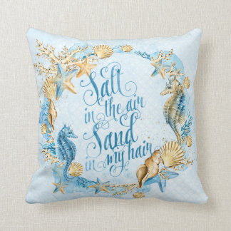 Almofada Padrão do mar e do oceano