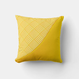 Almofada Padrão duplo amarelo de 2 lados| Funky e Cute
