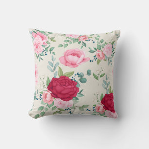 Almofada Padrão Floral Clássico