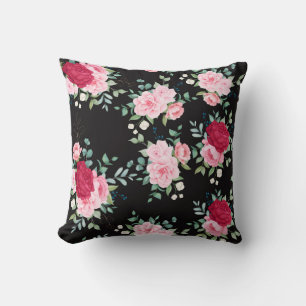 Almofada Padrão Floral Clássico