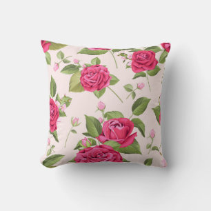 Almofada Padrão Floral Clássico