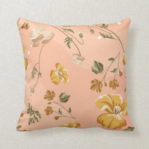 Almofada Padrão floral de Peachy Keen