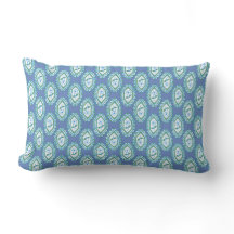 Padrão Floral de Viagem Azul Chic Periwinkle