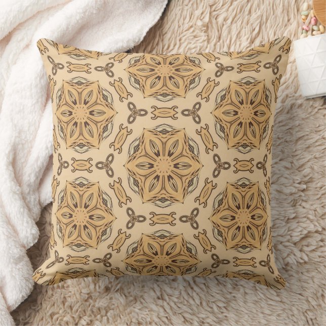 Almofada Padrão Floral Geométrico Nouveau (Cobertor)