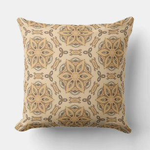 Almofada Padrão Floral Geométrico Nouveau