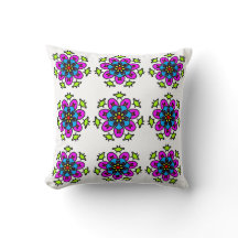 Padrão Floral Mandala Sem Costura