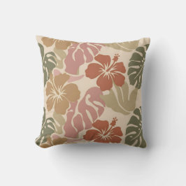Almofada Padrão Floral Sem Costura – Design Botânico Elegan