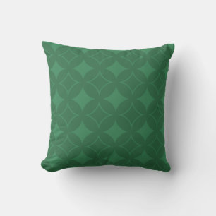 Almofada padrão Green Shippo