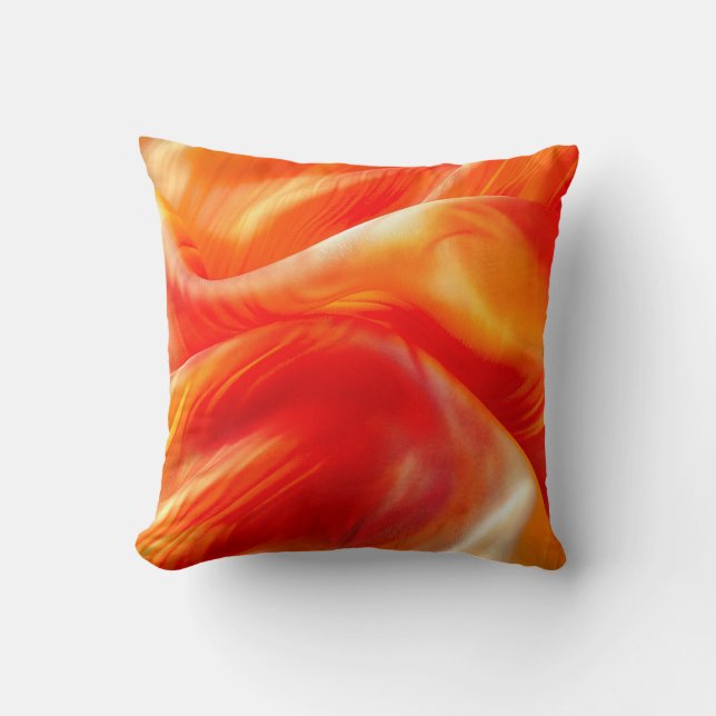 Almofada Padrão Laranja (Frente)