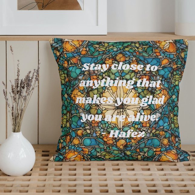 Almofada Padrão Mosaico Personalizado Nowruz Presente no An (Custom Mosaic Pattern Nowruz Iranian New Year Gift)